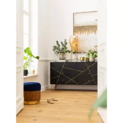 Acrylbild Abstract Fields 120X90