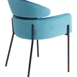 Armlehnstuhl Alexia Velvet Blau