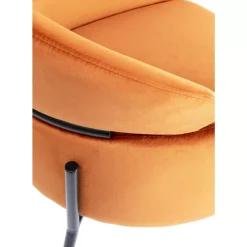 Armlehnstuhl Alexia Velvet Orange