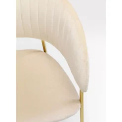 Armlehnstuhl Belle Creme (2/Set)