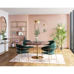 Armlehnstuhl Belle Grun (2/Set)