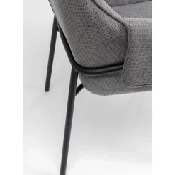 Armlehnstuhl Bess Grau