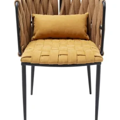 Armlehnstuhl Cheerio Gelb Inkl. Kissen