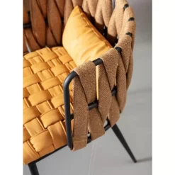 Armlehnstuhl Cheerio Gelb Inkl. Kissen