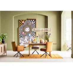 Armlehnstuhl Chelsea Braun