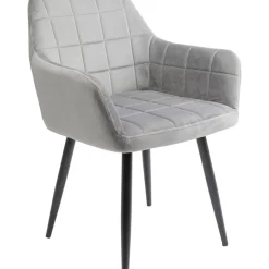 Armlehnstuhl Kim Grau