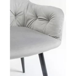 Armlehnstuhl Kira Grau