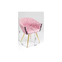 Armlehnstuhl Knot Rose