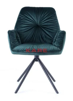 Armlehnstuhl Mila Grun