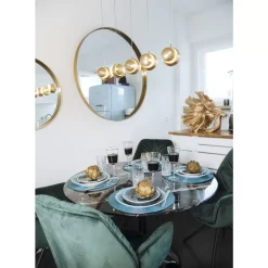 Armlehnstuhl Mila Grun