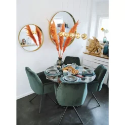 Armlehnstuhl Mila Grun