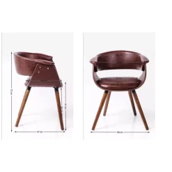 Armlehnstuhl Monaco Nougat