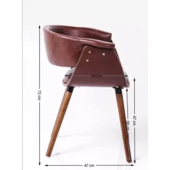 Armlehnstuhl Monaco Nougat