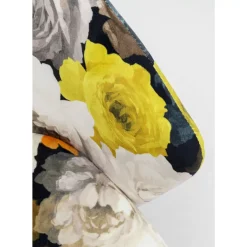 Armlehnstuhl Peony Flower Gelb