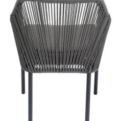 Armlehnstuhl Wave Grau