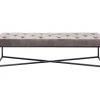 Bank Crossover Grau Schwarz 150X40Cm