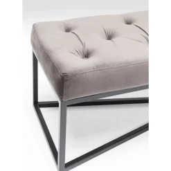 Bank Crossover Grau Schwarz 150X40Cm