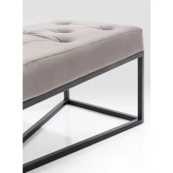 Bank Crossover Grau Schwarz 150X40Cm