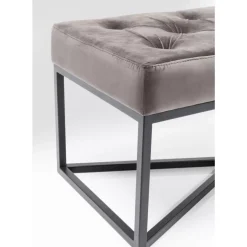 Bank Crossover Grau Schwarz 150X40Cm