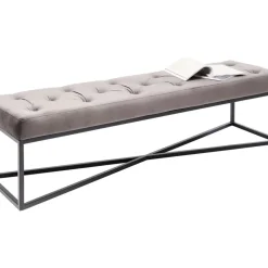 Bank Crossover Grau Schwarz 150X40Cm