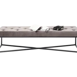 Bank Crossover Grau Schwarz 150X40Cm