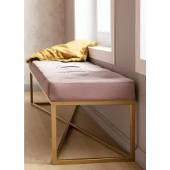 Bank Crossover Rose Messing 150X40Cm