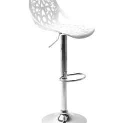 Barhocker Ornament White