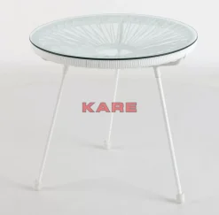 Beistelltisch Acapulco Weiss