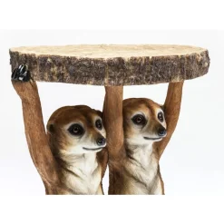 Beistelltisch Animal Meerkat Sisters O33Cm