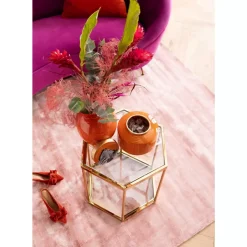 Beistelltisch Comb Gold 55