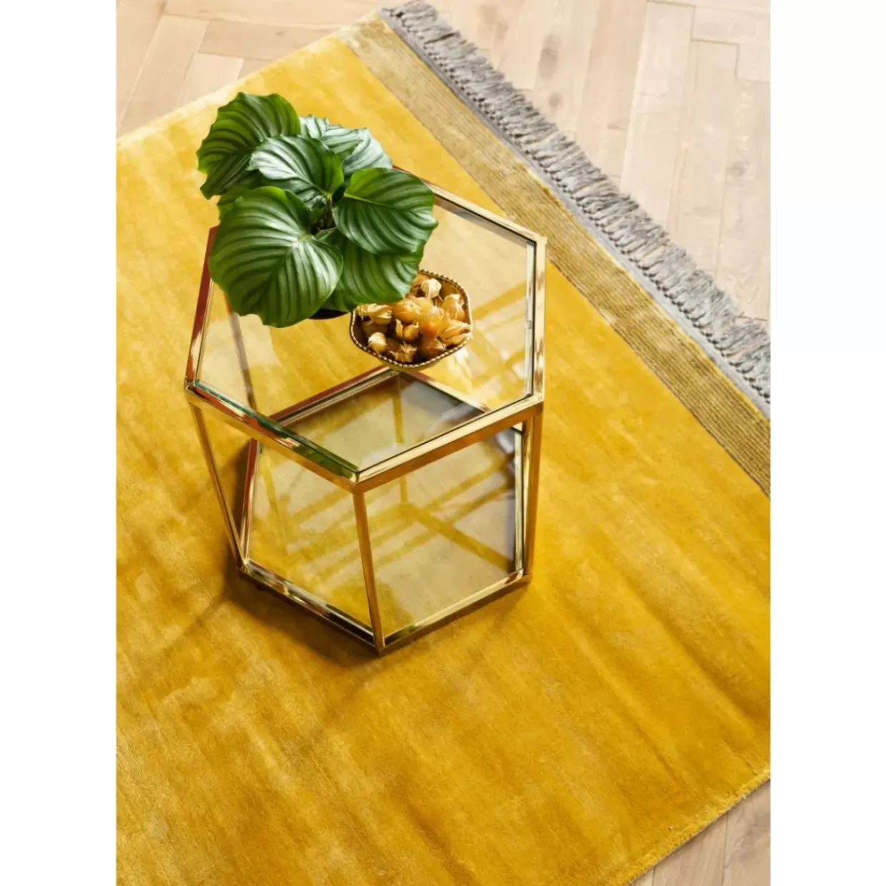 Beistelltisch Comb Gold 55