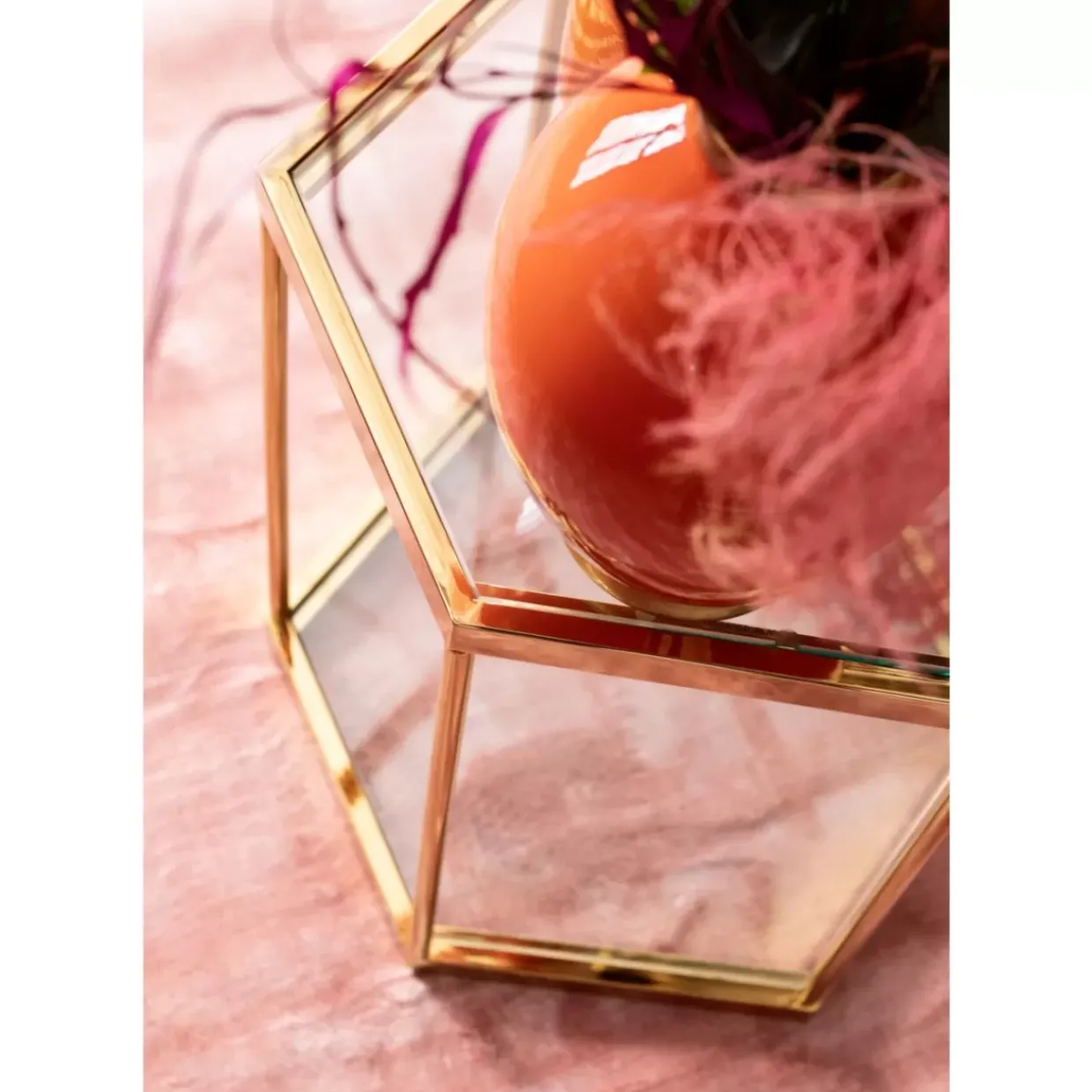 Beistelltisch Comb Gold 55