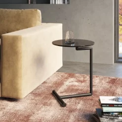 Beistelltisch Easy Living Schwarz O46Cm