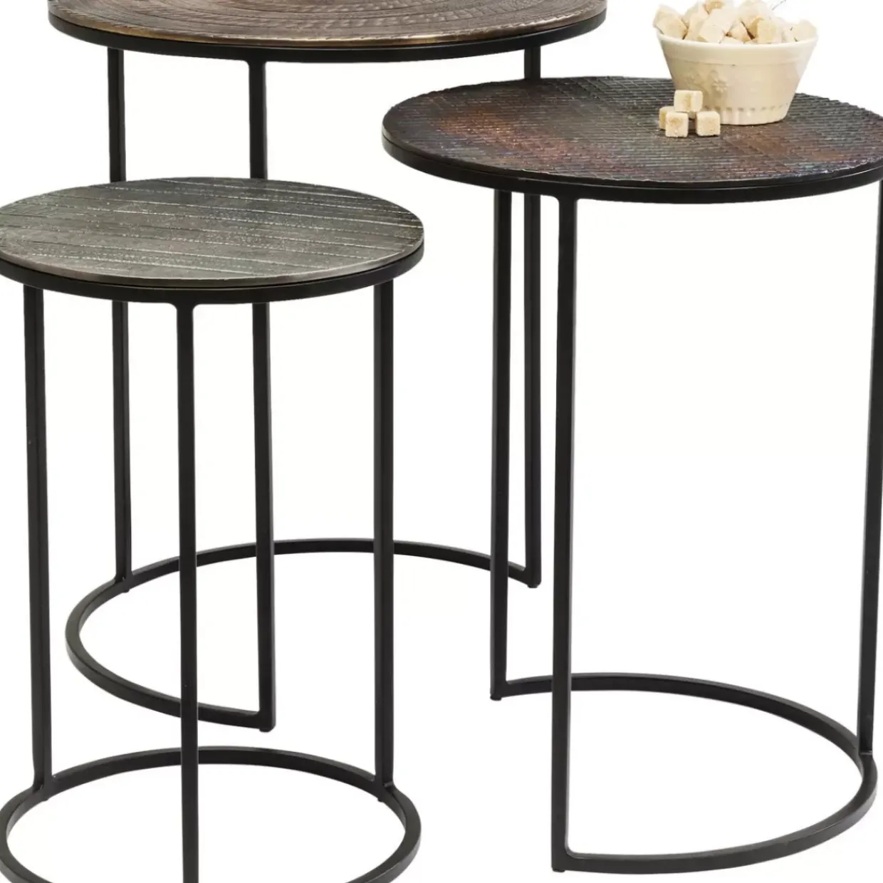 Beistelltisch Electra (3/Set) O48Cm