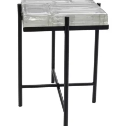 Beistelltisch Iceline Schwarz 43X33Cm