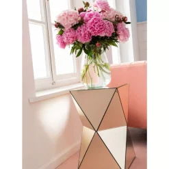 Beistelltisch Luxury Triangle Champagne