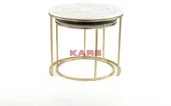 Beistelltisch Mystic Round Klein (2/Set) O61Cm