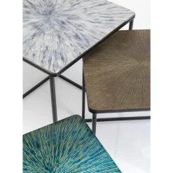 Beistelltisch Ray Square (3/Set)