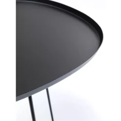 Beistelltisch Turin Schwarz