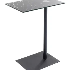 Beistelltisch West Coast Schwarz Marble 50X34Cm