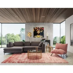 Beistelltisch Wire Messing (2/Set) O44Cm