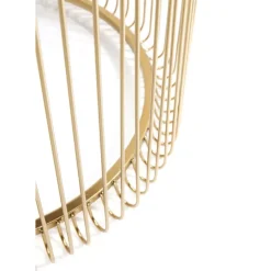 Beistelltisch Wire Messing (2/Set) O44Cm