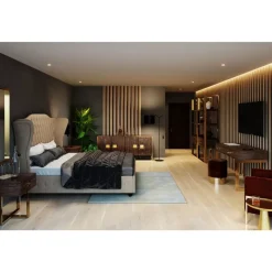 Bett City Spirit Linen Natural 160X200Cm