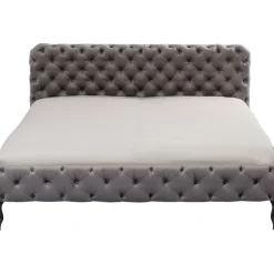 Bett Desire Velvet Silbergrau 180X200 Cm