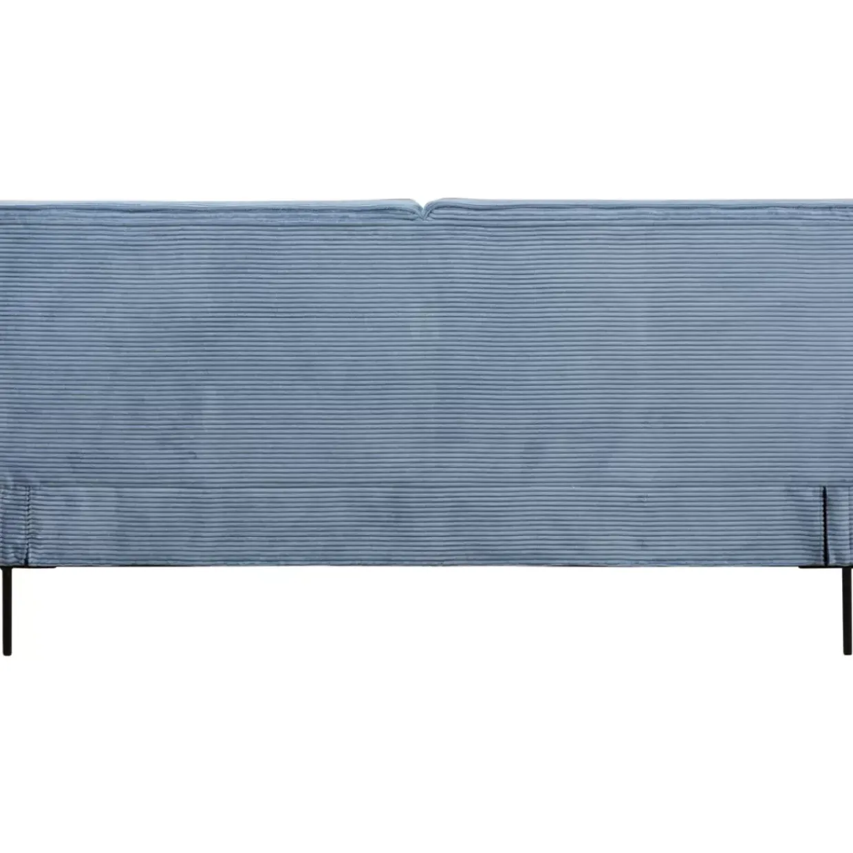 Bett East Side Cord Blau 160X200Cm