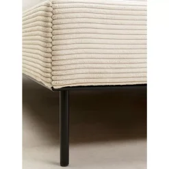 Bett East Side Cord Creme 160X200Cm