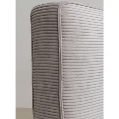 Bett East Side Cord Grau 160X200Cm