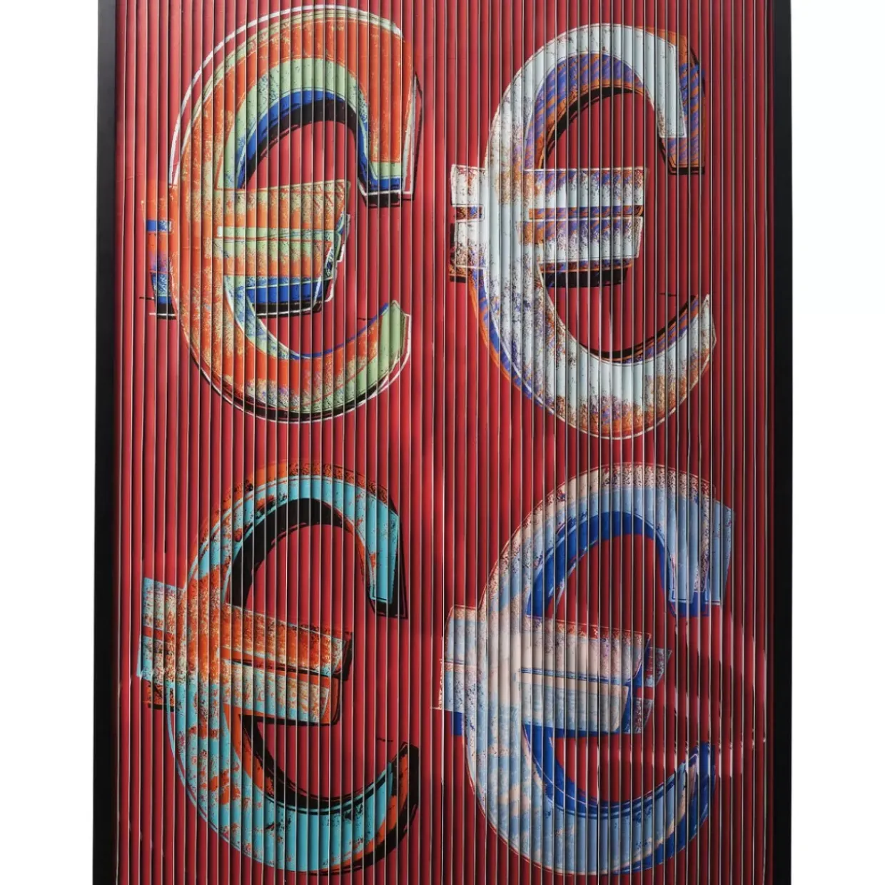 Bild Frame Art 3D Euro 118X83Cm