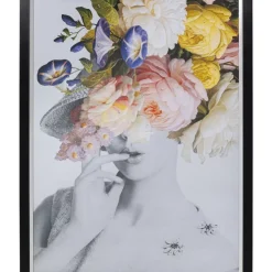Bild Frame Flower Lady Pastell 152X117