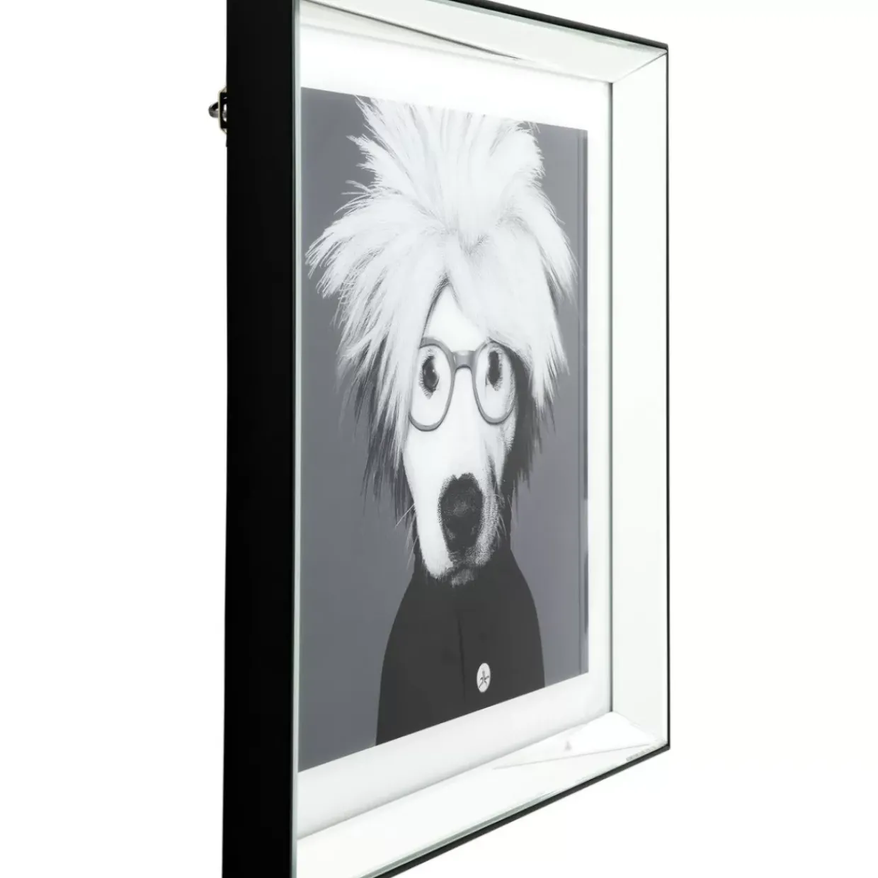 Bild Frame Mirror Artist Dog 60X60